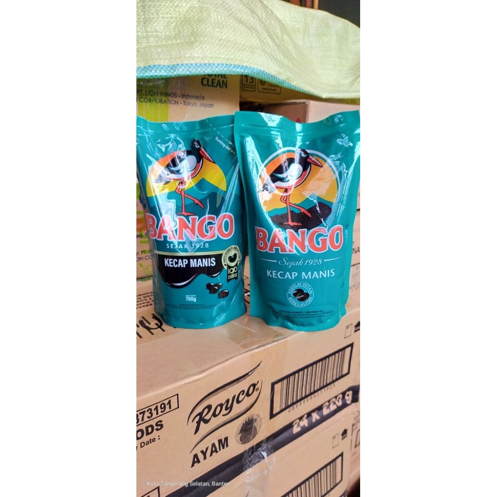 

Kecap Bango 700ml 1 pouch