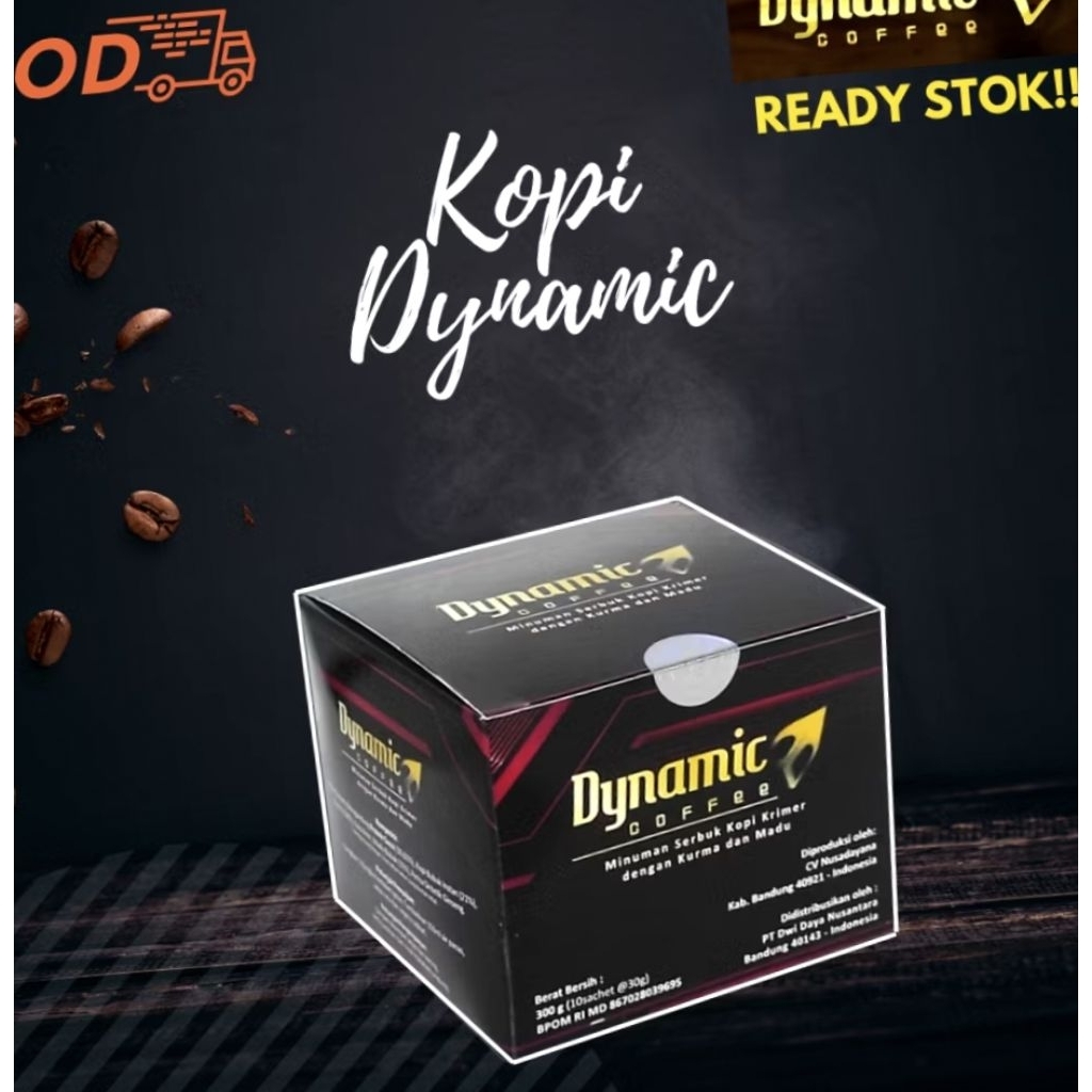 

Kopi dynamic asli original isi 10 sachet free gift