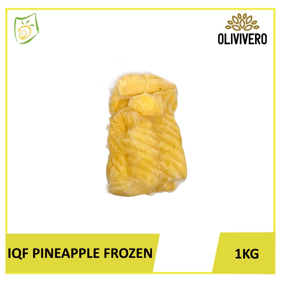 

IQF Pineapple Frozen - Nanas Beku 1kg