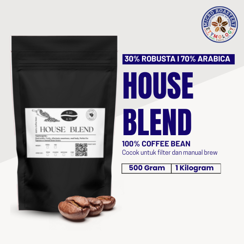 

ETYMOLOGY - Roasted Beans House Blend Robusta - Arabika 70/30%