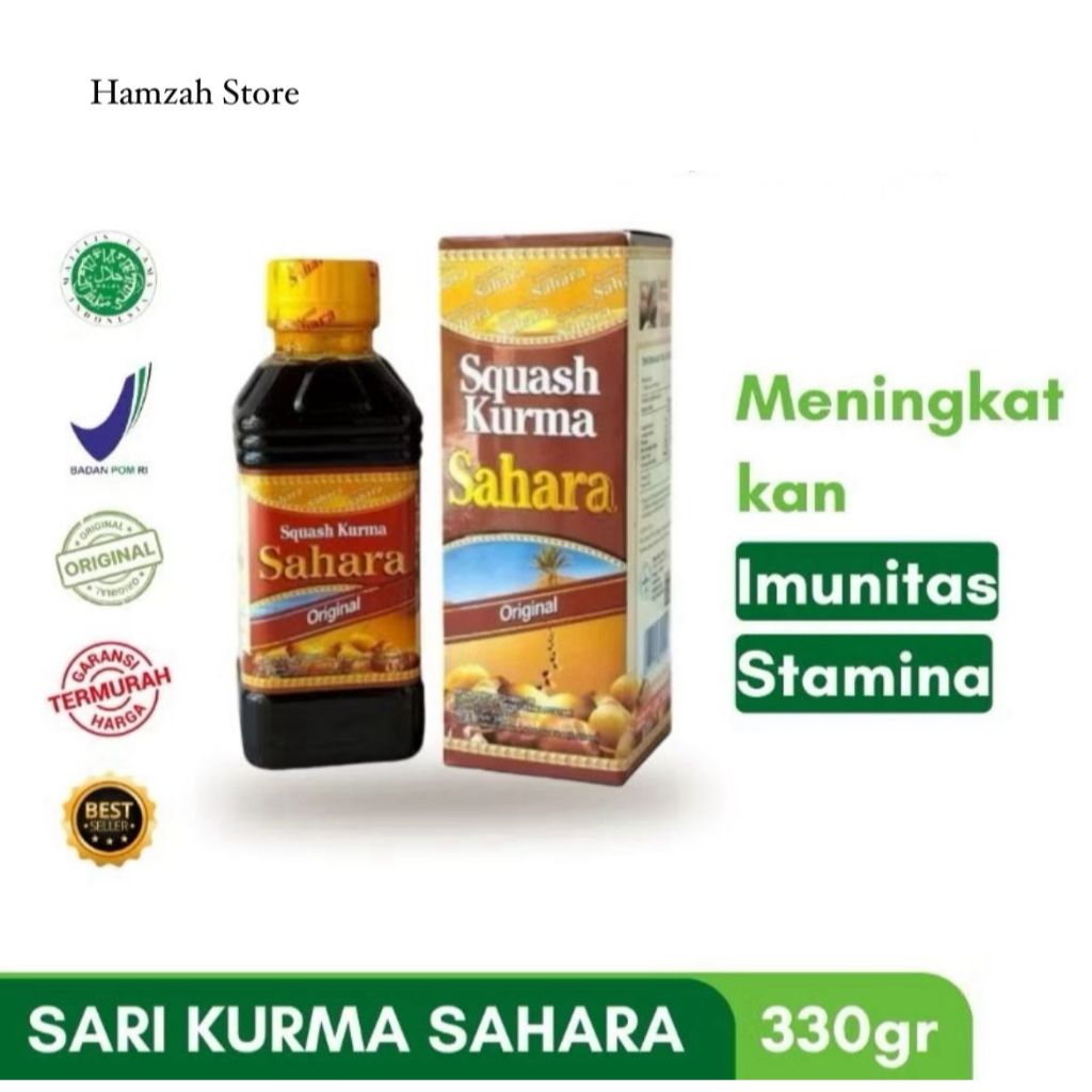 

Sari Kurma Sahara | Squash Kurma Sahara Meningkatkan Imunitas Stamina