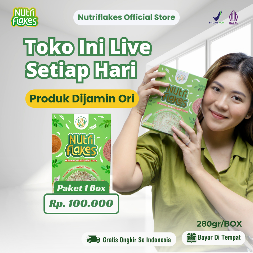 

- Umbi Garut Membantu Mengatasi Asam Lambung, Maag dan Gerd 1 Box