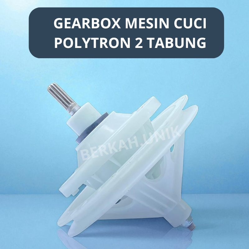 [Berkah.unik] Gearbox Mesin cuci Polytron 2 tabung Gerigi 10 - Gearbox Polytron 2 tabung - Gerbox me