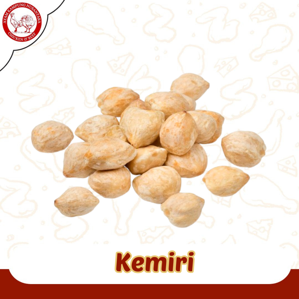 

Kemiri Bulat Rempah Asli 100gr
