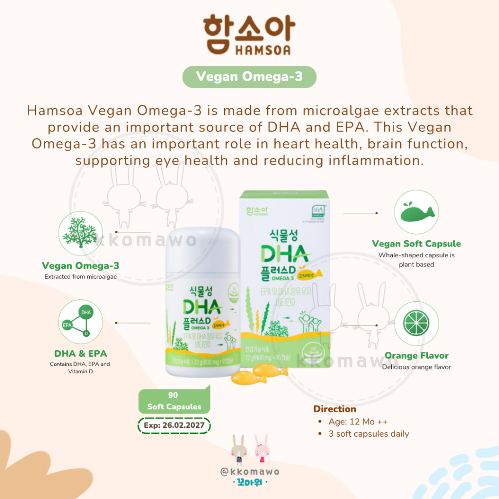 Hamsoa Vegan Omega-3