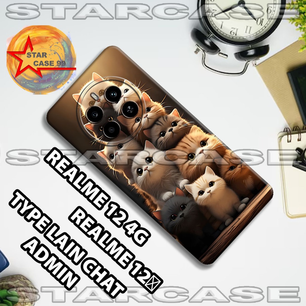 Softcase karet realme 12 4g | realme 12+/S8/Motif/case realme 12 4g | realme 12+/casing Realme 12 4g