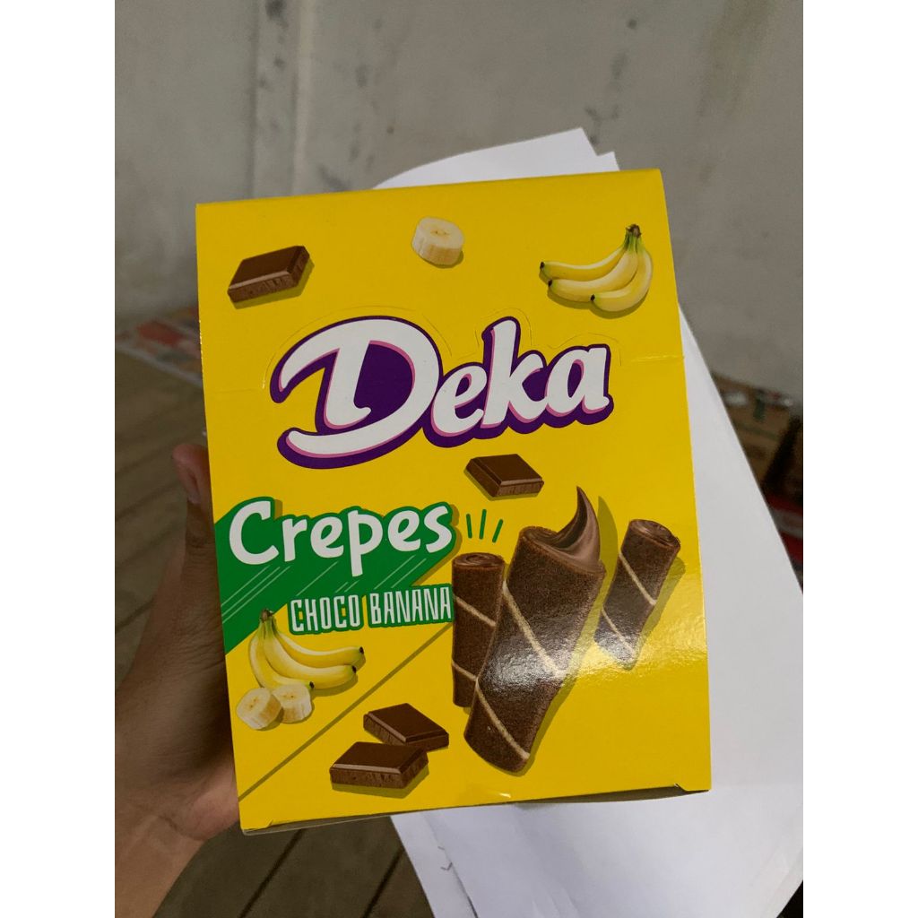 

Deka Crepes Choco Nut & Choco Banana ( Minimal Pembelian 1 Pack )