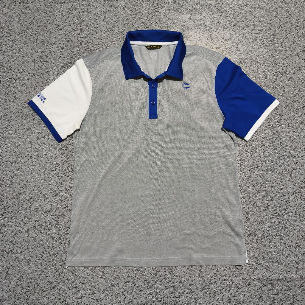 Polo Shirt Louis Castel Kaos Kerah Short Shirt Second