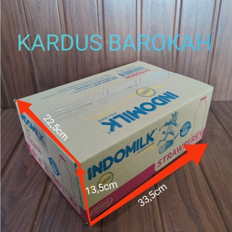 

KARDUS BARU BERMEREK 33cm x 22cm x 13cm Tebal 3mm Belum Pernah Pakai Double Wall Untuk Packing Paking Besar Dus Karton - Kardus Barokah