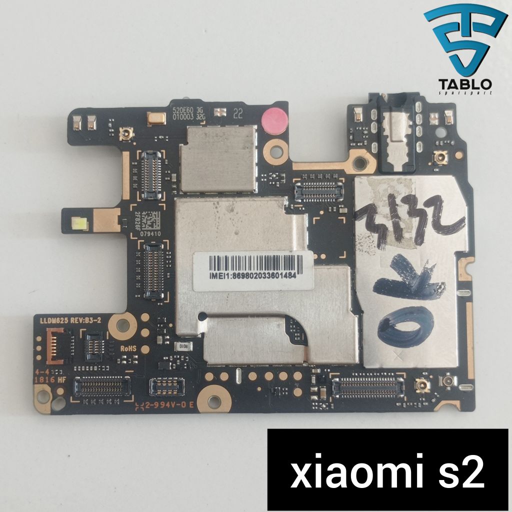 mesin Xiaomi s2 ram 3/32 garansi normal