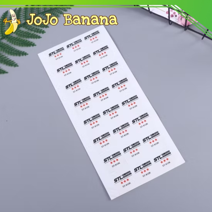 

Cetak Stiker Vinyl Glossy / Label Kemasan / Sticker Custom A3+ / Logo / Makanan / Minuman / Premium / Anti Air