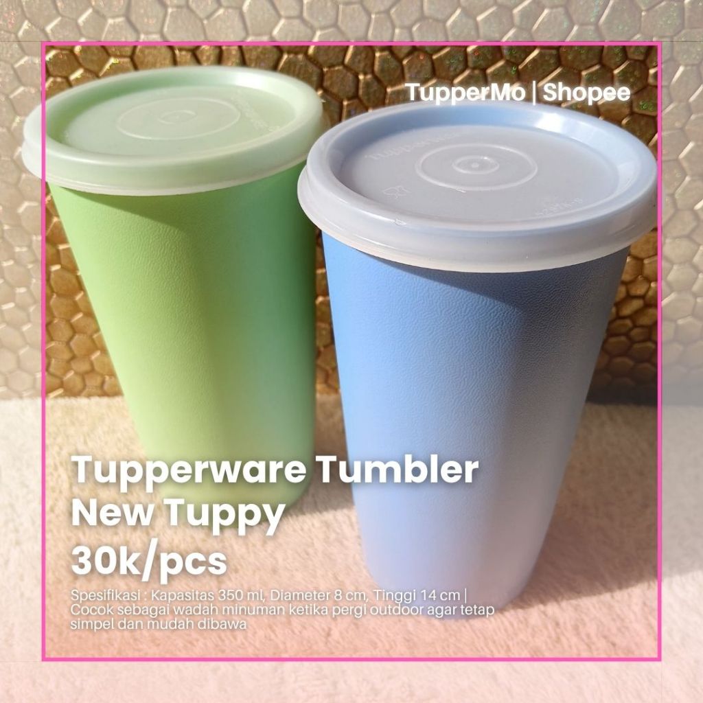 Tumbler New Tuppy Tupperware Ori