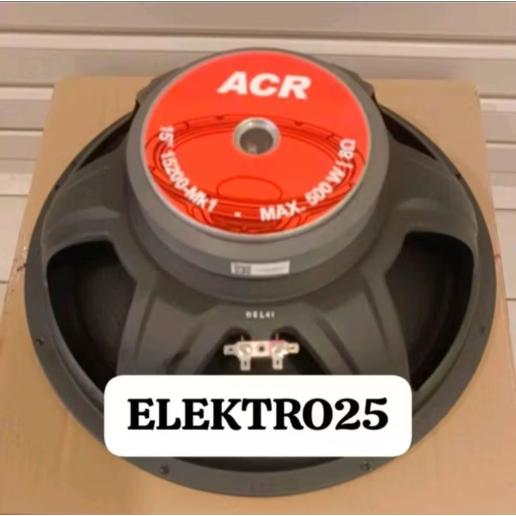 SPEAKER ACR 15" 15200-MK1ACR/ 15200 NEW ACR FULLRANGE