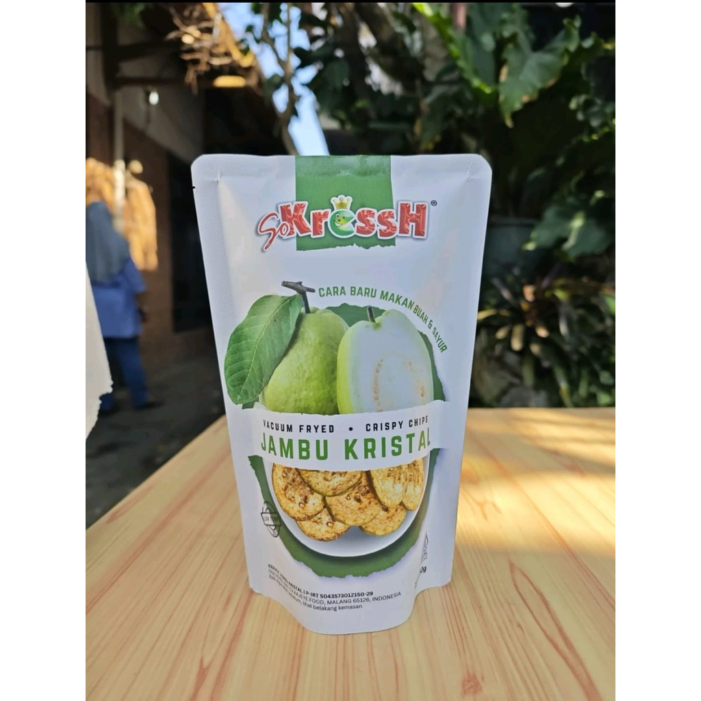 

Keripik Buah Jambu Kristal So Kressh 50gr