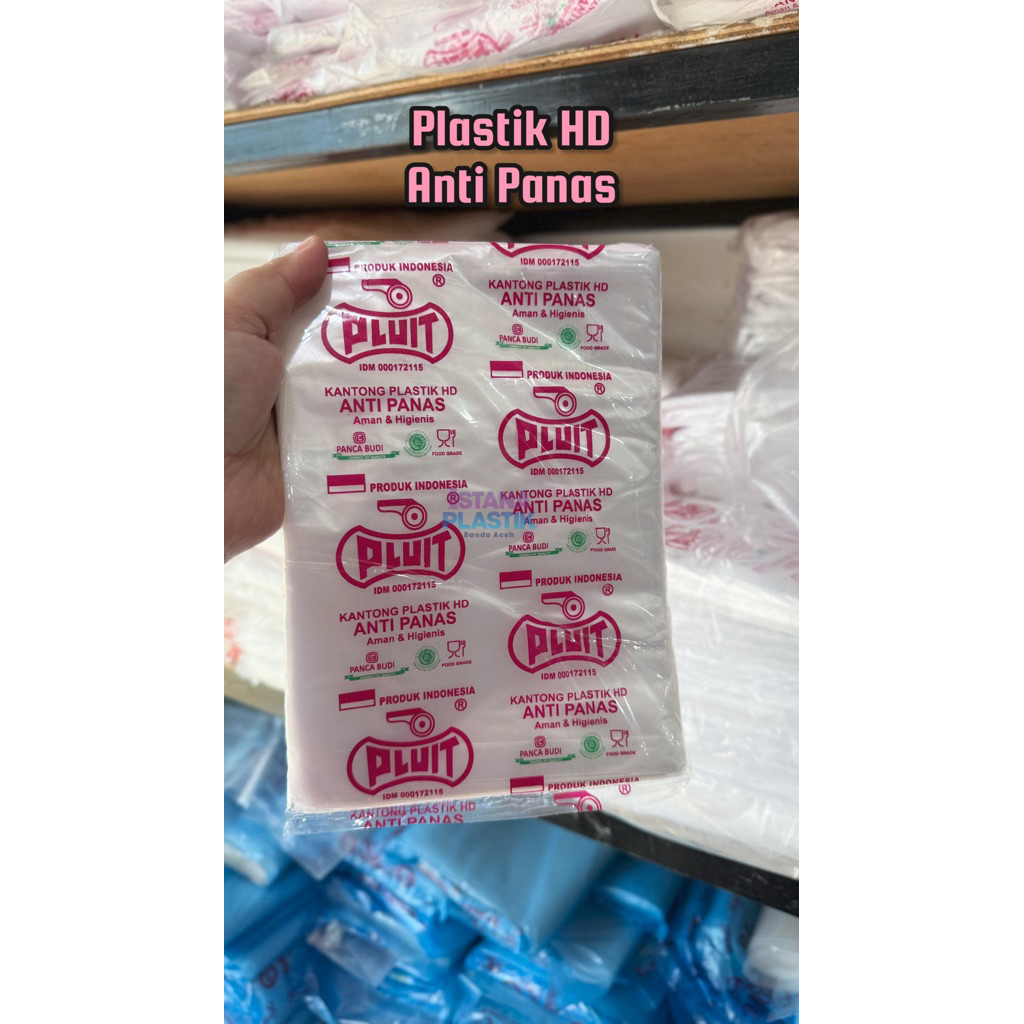 Plastik HD Anti Panas PLUIT Kiloan