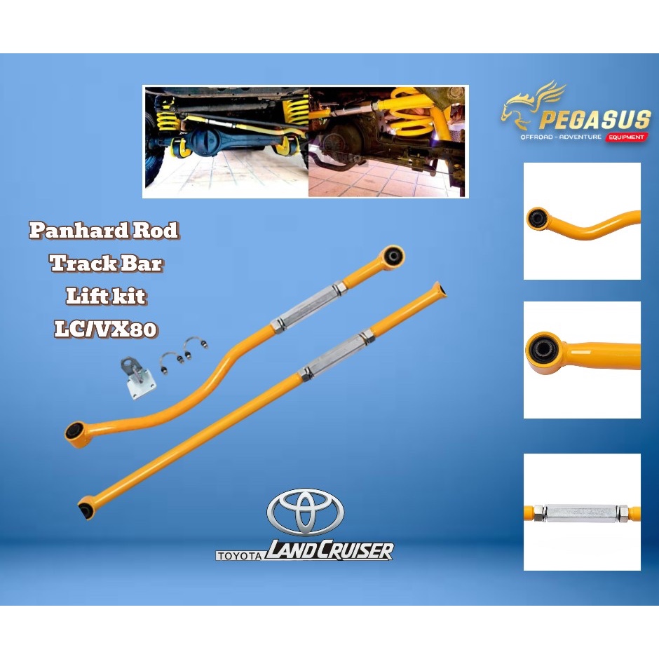 Panhard Rod Liftkit L Lowerkit Kit Trackbar Stabiliser Toyota  LC80 VX105 Offroad 4x4