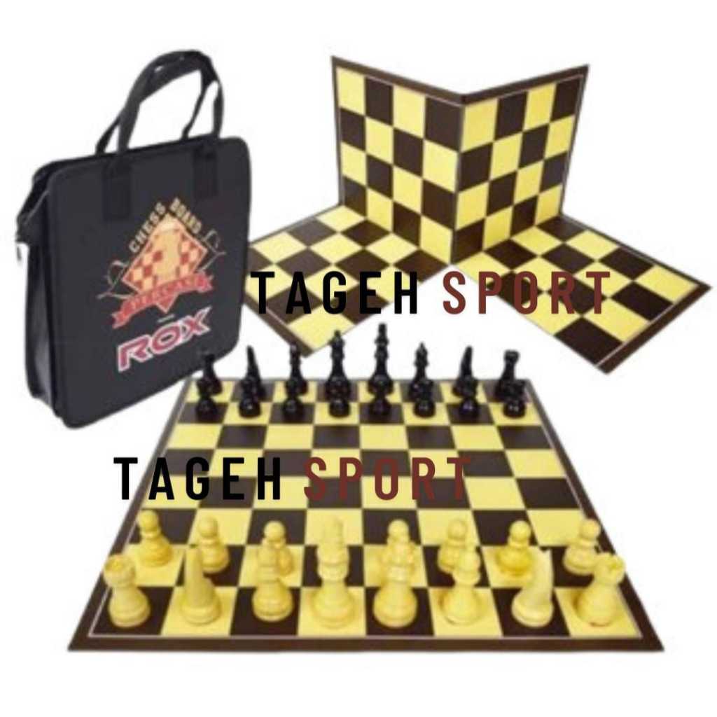 PAPAN CATUR PERCASI ONE SET CATUR KAYU ROX / PAPAN CHEES ROX PERCASI
