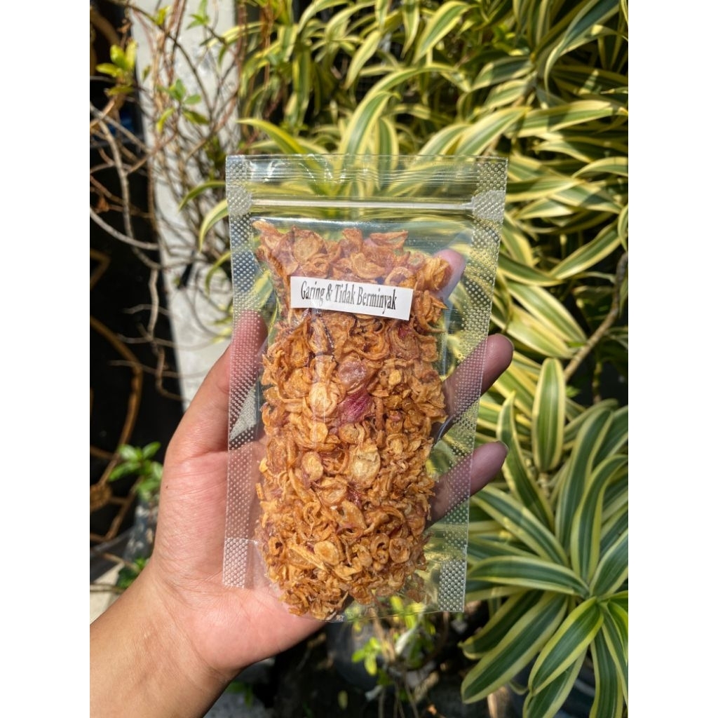 

Bawang Merah Goreng 20gr ( Garing & Tidak Berminyak )