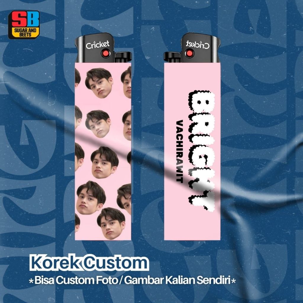 KOREK CUSTOM | STICKER PREMIUM | FREE DESIGN | LOGO | GAMBAR | CRICKET | HUGO | BARA | MAGNET | ZIPP