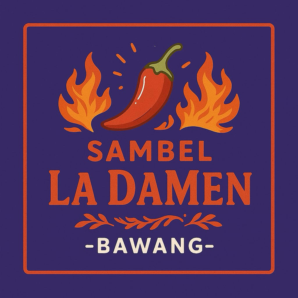 

Sambel La'Damen Pedas Nikmat Varian Bawang 150gr