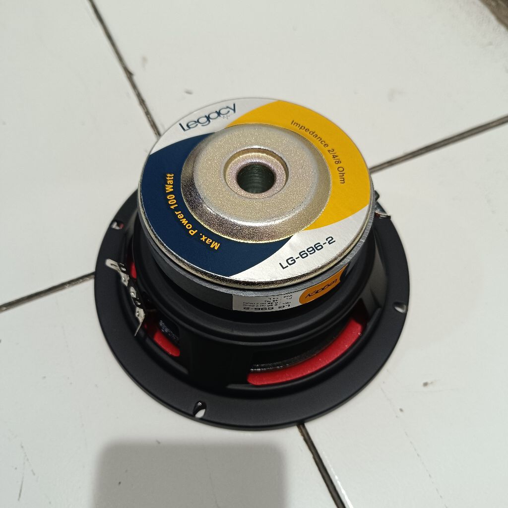 Speaker Legacy 6 inch 696-2 Subwoofer 6 inch Legacy 696 2 Double Coil Subwoofer