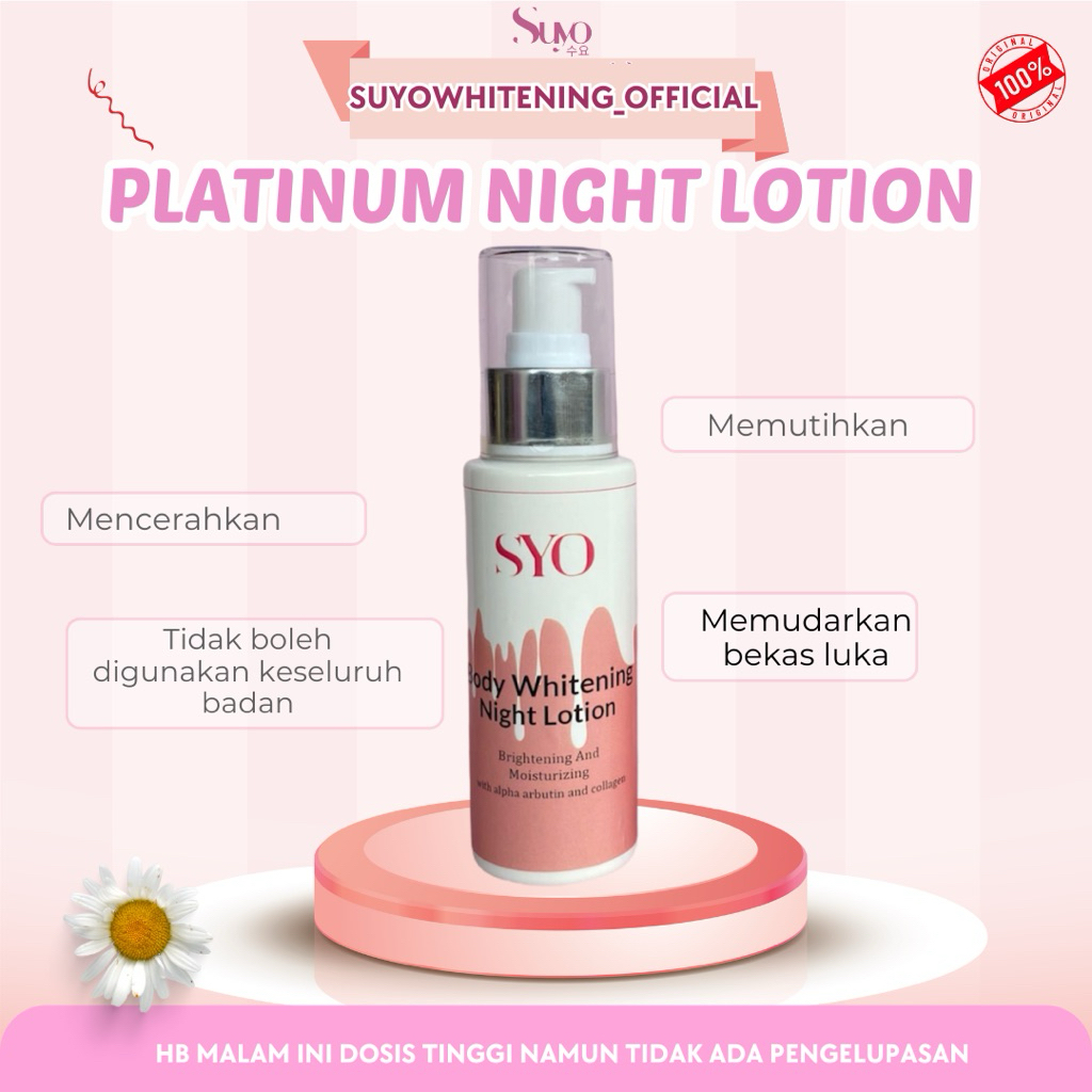 Suyo Platinum ( Night Lotion )