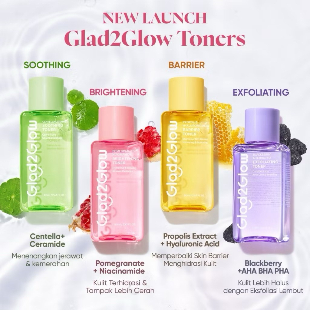 GLAD2GLOW FACE TONER | TONER G2G | G2G BRIGHTENING TONER | G2G BRIGHTENING TONER | G2G SHOOTING TONE