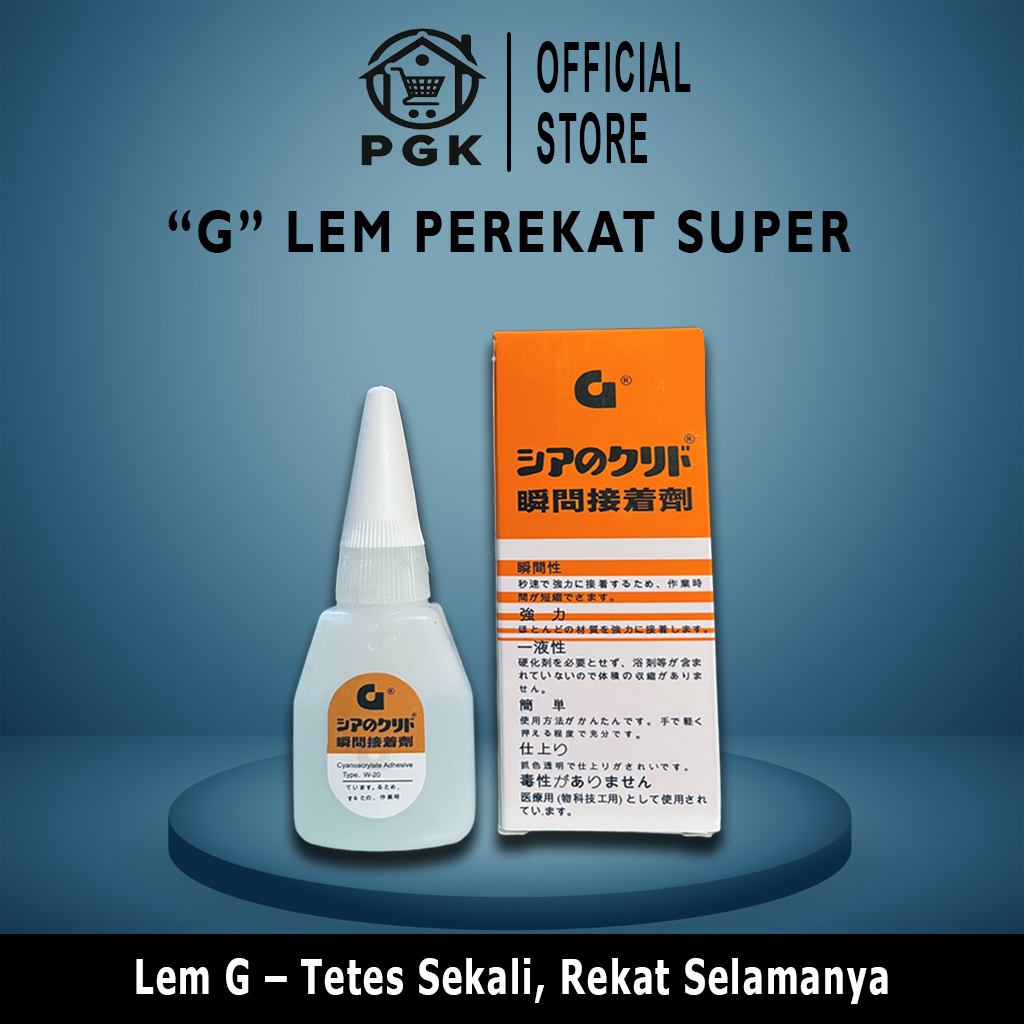 

LEM KOREA LEM G SUPER GLUE – Perekat Super Kuat untuk Berbagai Material | Harga Terbaik - PUSAT KELONTONG, DAYA REKAT KUAT, TAHAN LAMA , TIDAK MUDAH LEPAS.