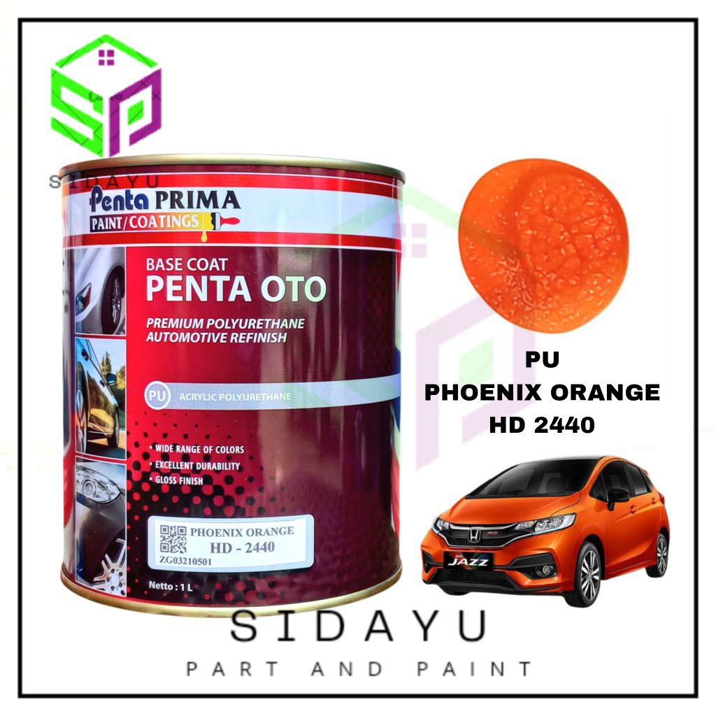 Cat PU Penta Oto Phoenix Orange HD 2440 Jazz Brio