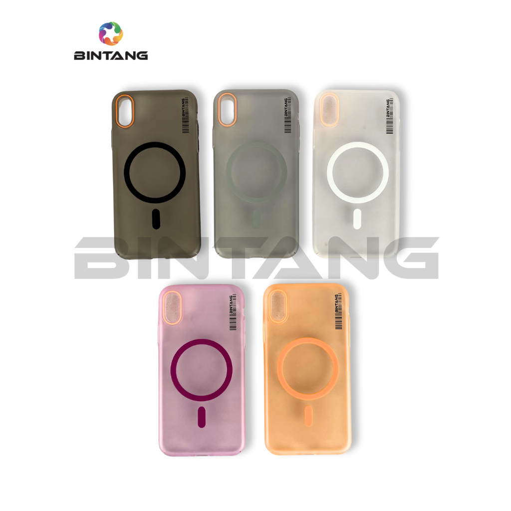 CASE HARDCASE TRANSPARAN SILKY SOFT MAGSAFE BT IP XR