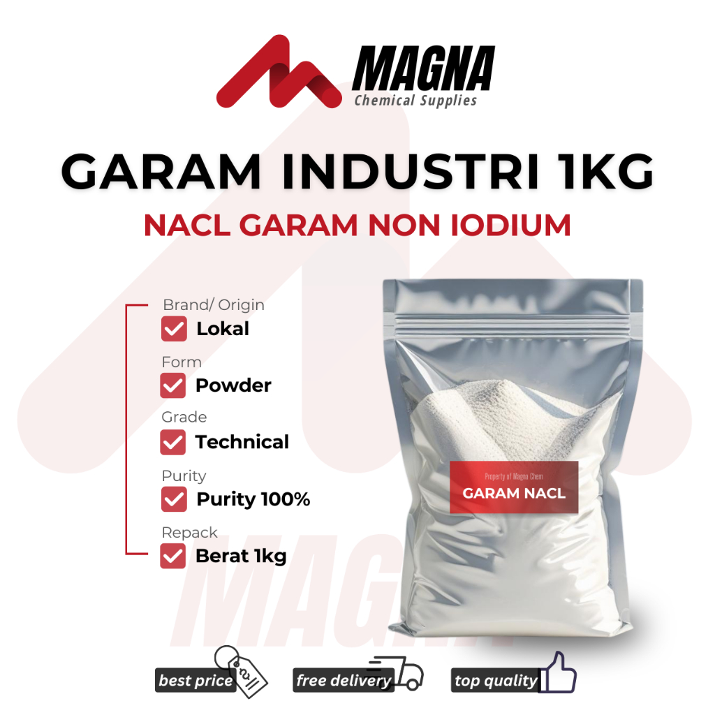 

Garam Industri Non Iodium Murni 100% 1kg