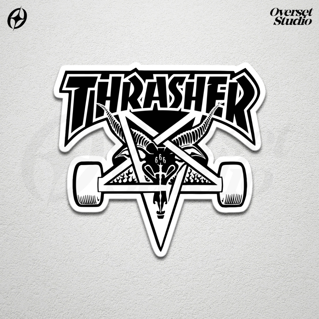 

(GRATIS ONGKIR & COD) Stiker Sticker Thrasher Logo / Sticker Brand Thrasher Hypebeast / Thrasher Logo Sticker Vinyl Glossy / Sticker Aesthetic / Sticker Band / Stiker Brand Lokal / Stiker Satuan / Sticker Custom / Stiker Tumbler / Stiker Anti Air