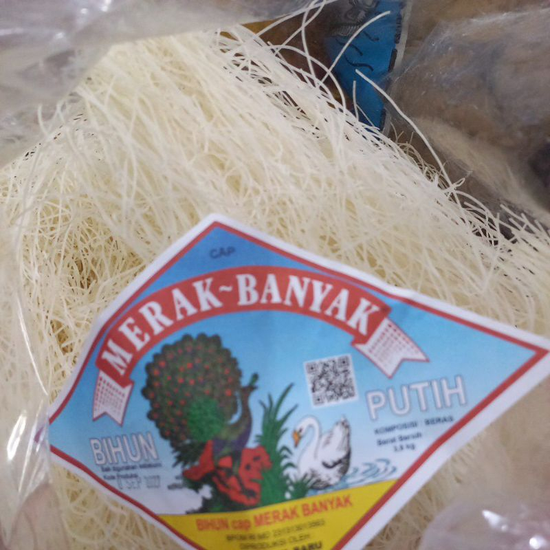 

Bihun Cap Merak Banyak 500 Gr Mihun