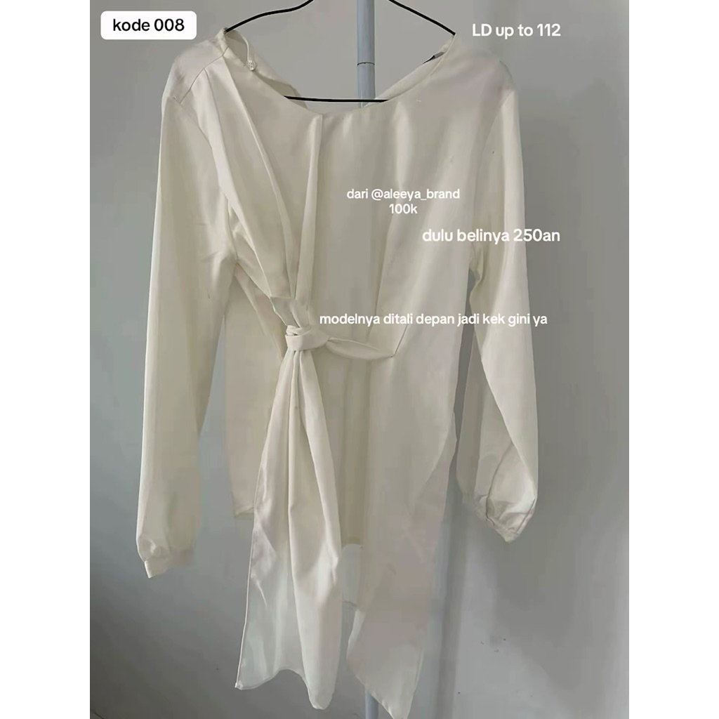kemeja blouse aleeya brand