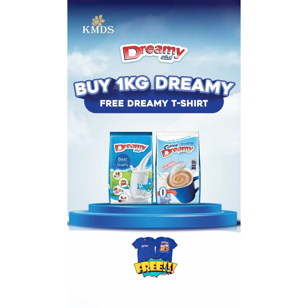

DREAMY MILKY CREAM CREAMER 1KG / 1000GR