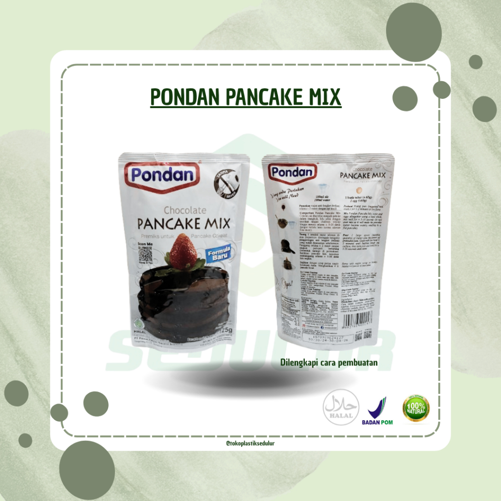

PONDAN PANCAKE MIX 125GR