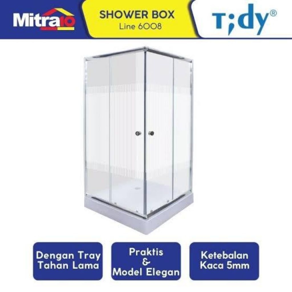 Tidy Shower Room Persegi 6008 Line Square