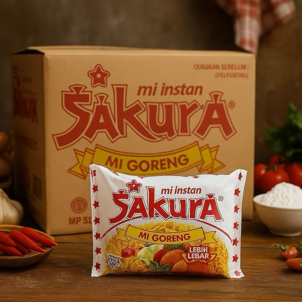 

MIE INSTANT SAKURA GORENG 1 DUS (40PCS) EXP MASIH LAMA SUDAH PASTI DIJAMIN AMAN INSTAN MAXS 4 KARTON
