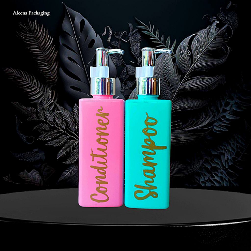 Botol sabun cair 250 Ml kotak (Botol 250 Ml Aesthetic.pump silver