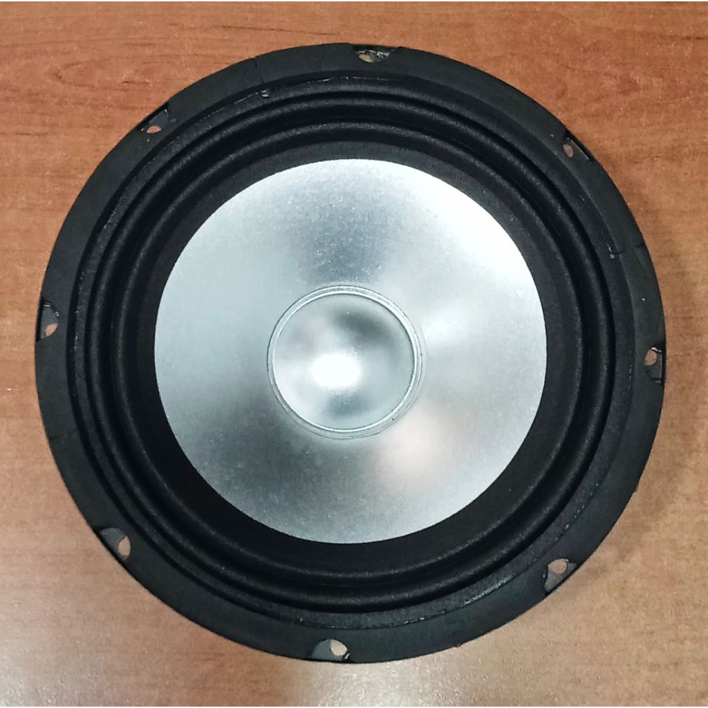 Speaker 8 inch Woofer Double Coil 3 Ohm Warna Silver