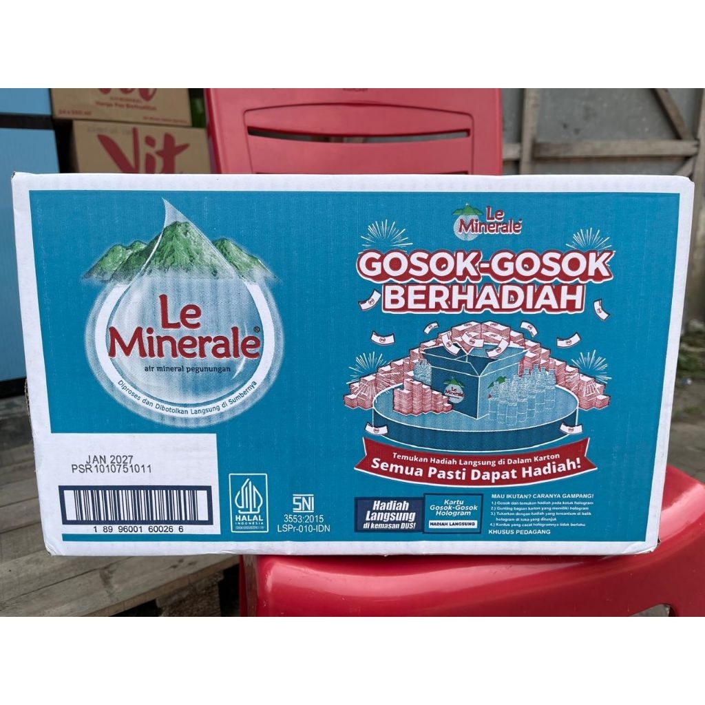 

Le Mineral 600 ML (24 PCS)