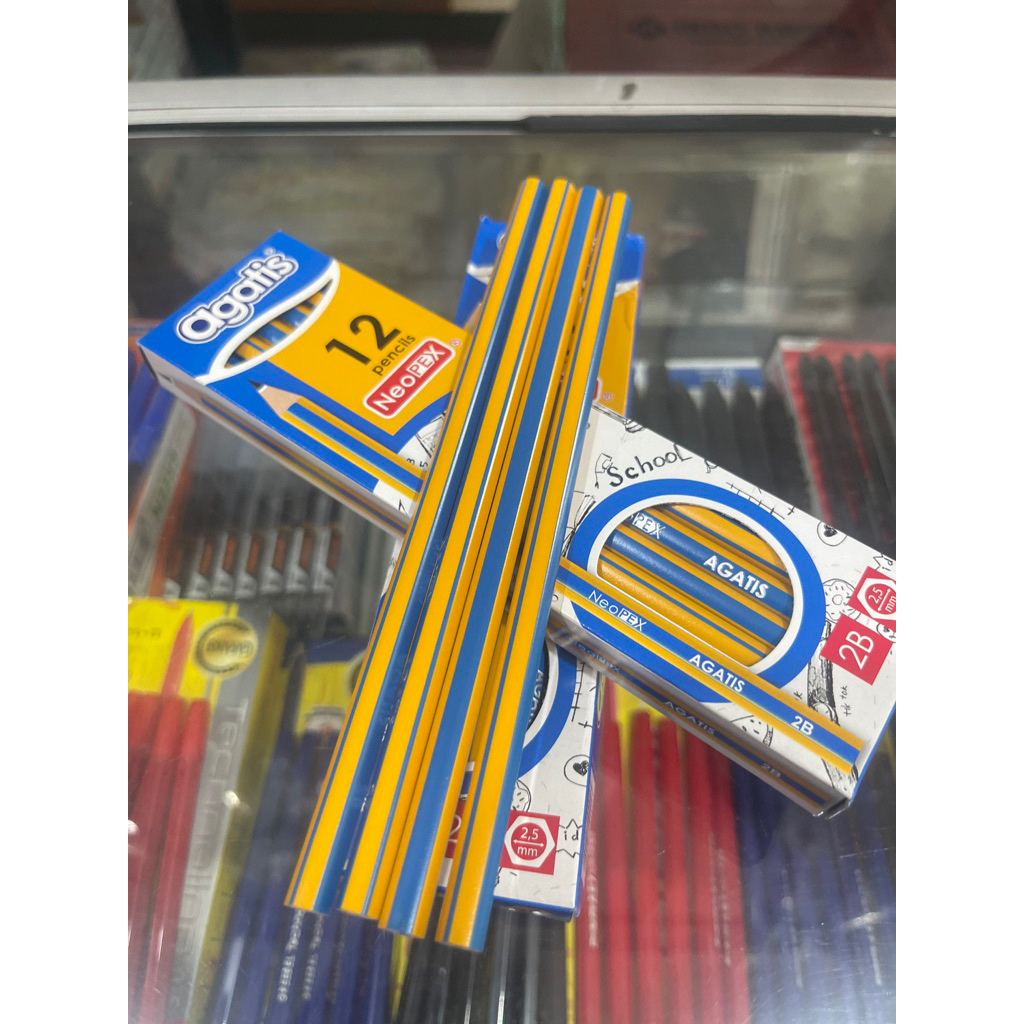 

pensil 2B agatis neopex berkualitas per lusin isi 12