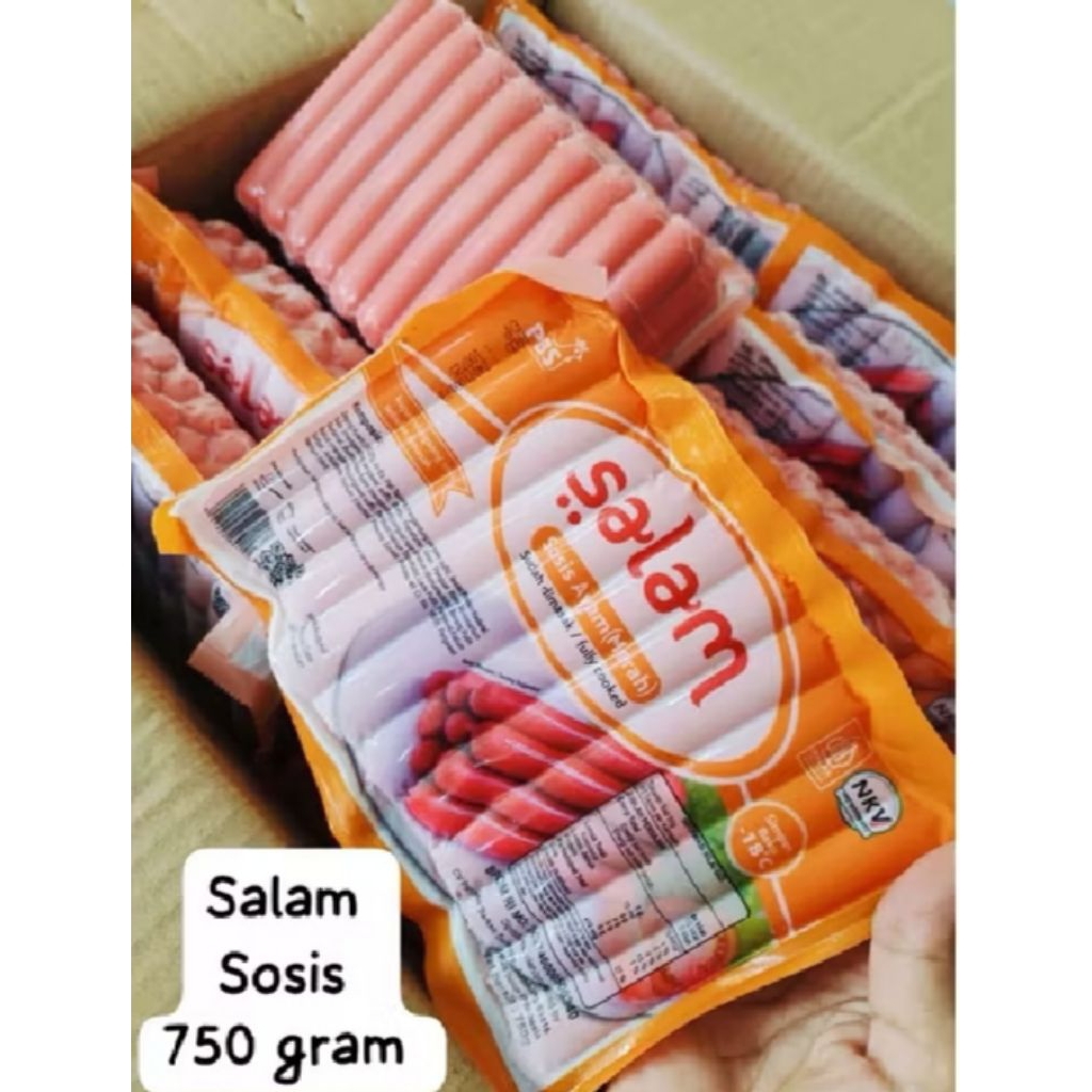 

sosis salam merah 750gr isi 32 biji