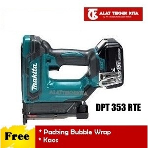 MAKITA DPT353RTE mesin pin nailer baterai DPT 353 RTE cordless pin nailer