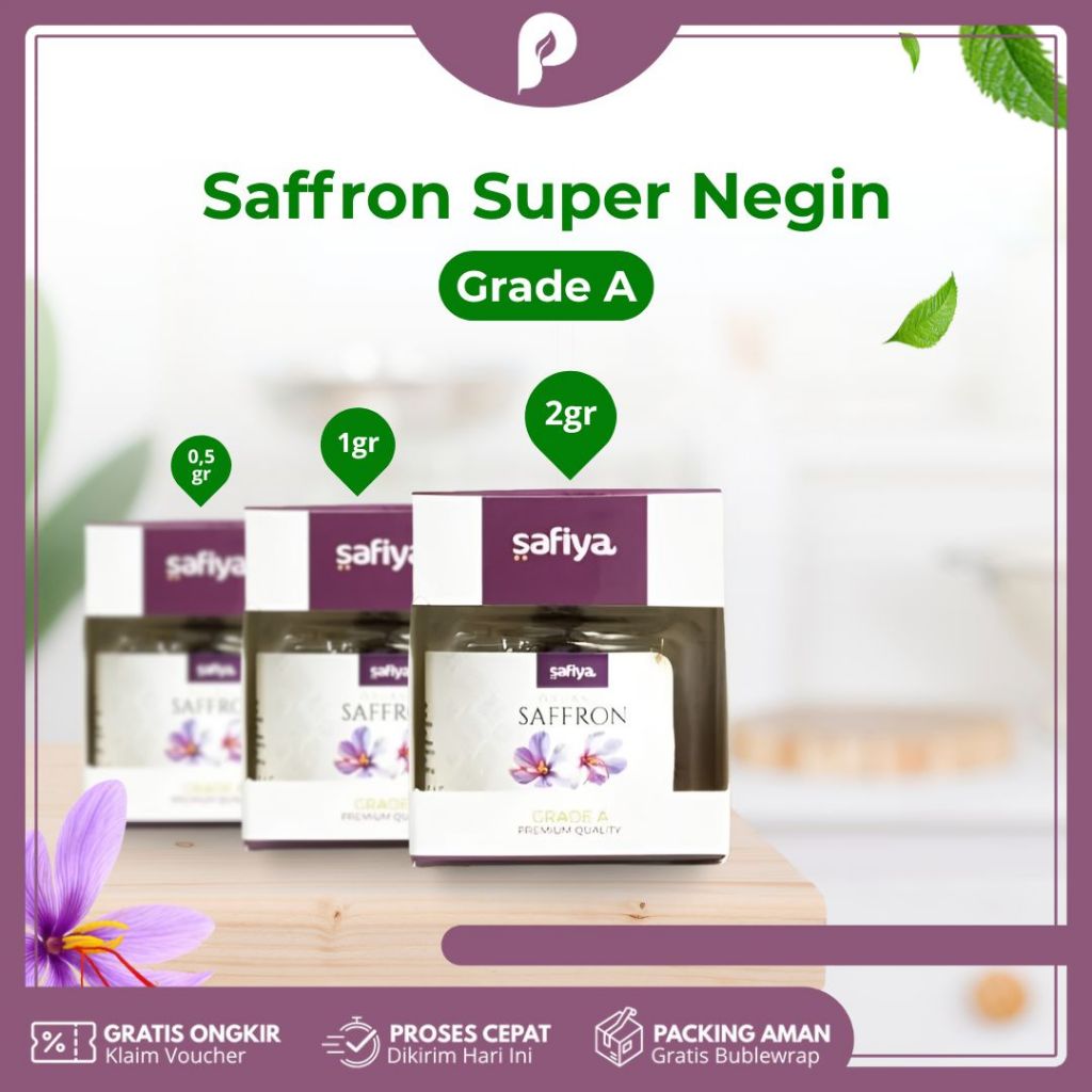 

Saffron Super Negin Grade A | Safiya Premium Safron Natural Healthy Food