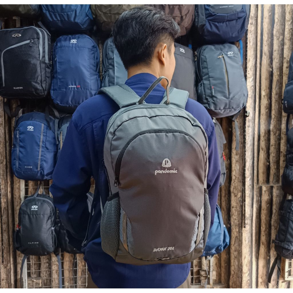 Tas Harian / Ransel Daily Kerja Sekolah Ngantor Pandemic Dayak 20L Terlaris