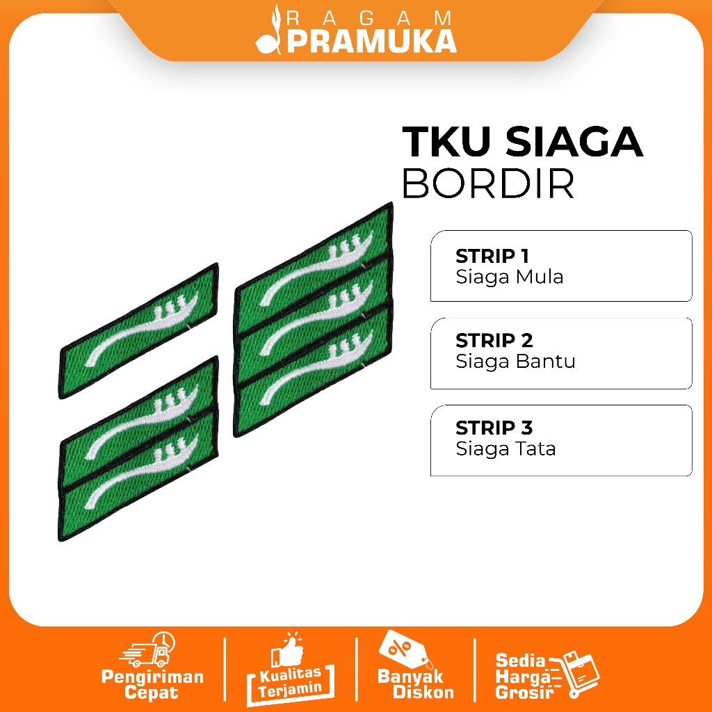 TKU Siaga / Tanda Kecakapan Umum Pramuka Siaga / TKU Mula / TKU Bantu / TKU Tata