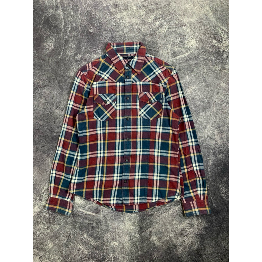 Kemeja flanel second original