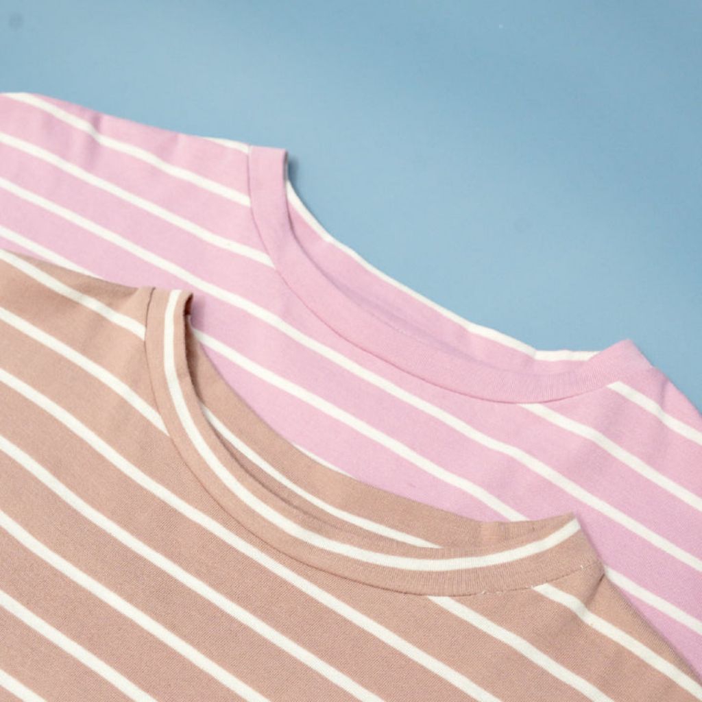 Kaos Stripe Daily Katun | Athaya Top