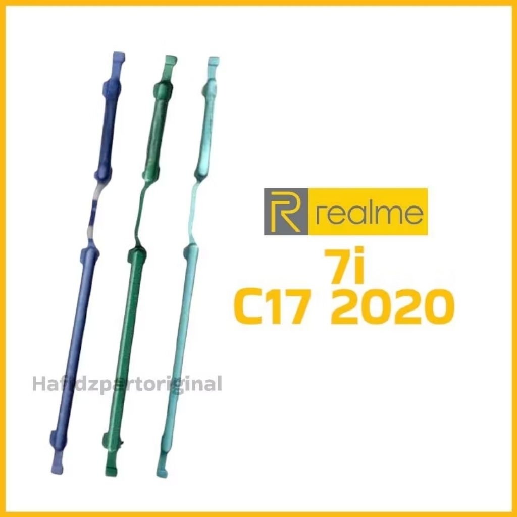 Tombol Luar Power On Off Volume Realme 7i / C17 Copotan Cabutan Bekas